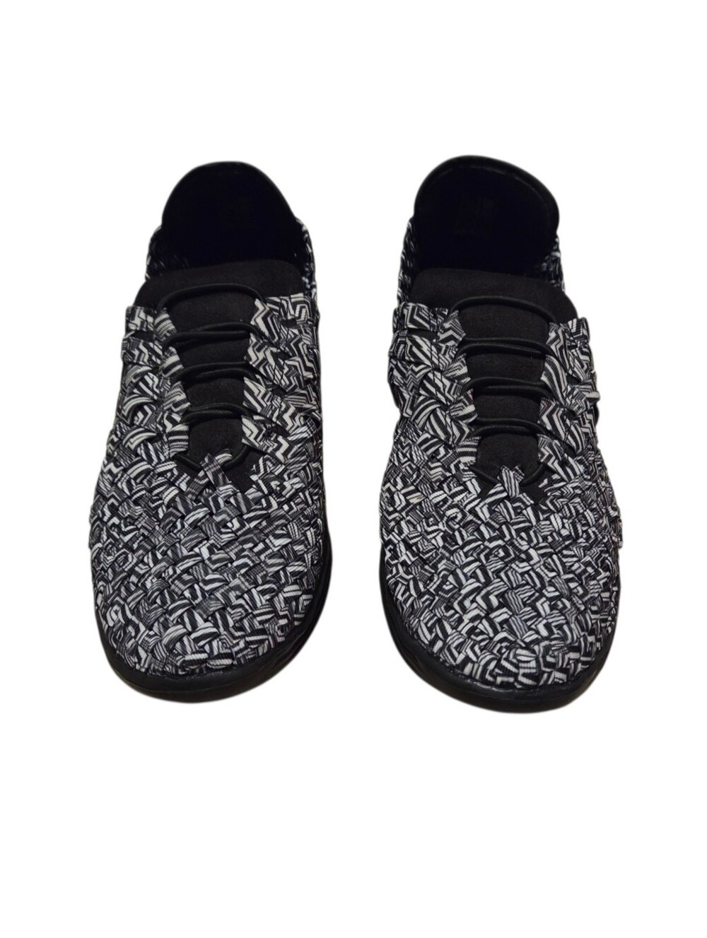 Women’s Bernie Mev Victoria Woven Elastic Comfort Sneakers Metallic Sparkle 39